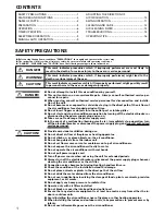 Preview for 2 page of Fujitsu AWT24LB Operating Manual