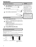 Preview for 6 page of Fujitsu AWT24LB Operating Manual