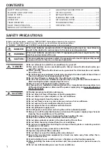 Preview for 2 page of Fujitsu AWT24PBA Operating Manual