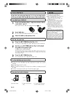 Предварительный просмотр 8 страницы Fujitsu AWY14LSACW Operating Manual