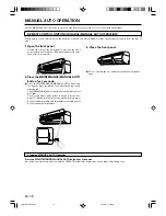 Предварительный просмотр 18 страницы Fujitsu AWY14LSACW Operating Manual