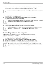 Preview for 22 page of Fujitsu B20T-6 LED Operating Manual