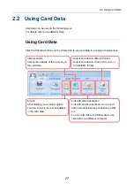 Предварительный просмотр 27 страницы Fujitsu CardMinder User Manual