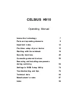 Preview for 5 page of Fujitsu CELSIUS H910 Operating Manual