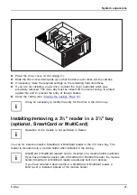 Предварительный просмотр 45 страницы Fujitsu CELSIUS M720 Operating Manual