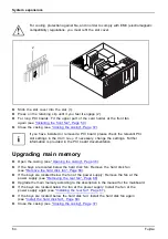 Предварительный просмотр 68 страницы Fujitsu CELSIUS M720 Operating Manual