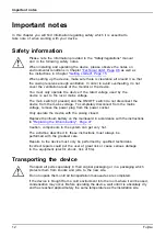 Preview for 16 page of Fujitsu CELSIUS M770 Operating Manual