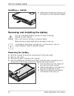 Preview for 28 page of Fujitsu CELSIUS Mobile H Easy Manual