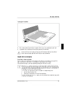 Предварительный просмотр 61 страницы Fujitsu CELSIUS Mobile H Operating Manual