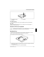 Предварительный просмотр 73 страницы Fujitsu CELSIUS Mobile H Operating Manual