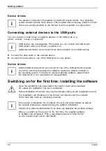 Preview for 24 page of Fujitsu CELSIUS +W580 Operating Manual