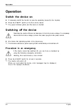 Preview for 26 page of Fujitsu CELSIUS +W580 Operating Manual