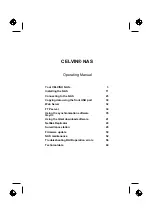 Предварительный просмотр 5 страницы Fujitsu CELVIN NAS QE705 Operating Manual