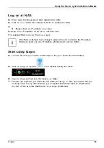 Preview for 63 page of Fujitsu CELVIN NAS QE707 Operating Manual