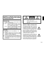 Предварительный просмотр 3 страницы Fujitsu CG-311 Series Instruction Manual