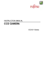 Предварительный просмотр 1 страницы Fujitsu CG-531 Series Instruction Manual