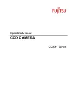 Preview for 1 page of Fujitsu CG-641 Series Operation Manual