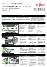 Fujitsu CMA Series Installation preview