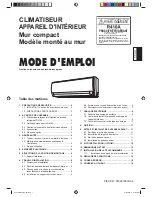 Preview for 17 page of Fujitsu Compact Wall Mounted Type Installation Manual