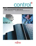 Fujitsu control 4 0812 User Manual preview