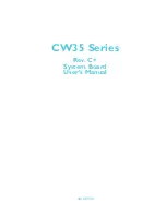 Предварительный просмотр 1 страницы Fujitsu CW35 Series User Manual