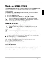 Preview for 11 page of Fujitsu D1526 Technical Manual