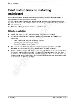 Preview for 16 page of Fujitsu D1526 Technical Manual