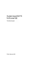 Fujitsu D2179 Tehnical Manual предпросмотр