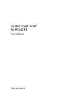 Fujitsu D2542 Tehnical Manual предпросмотр