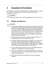 Preview for 9 page of Fujitsu D2607 User Manual