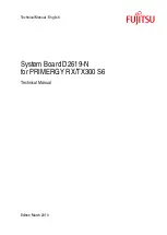 Fujitsu D2619-N Technical Manual preview