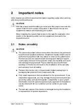 Preview for 7 page of Fujitsu D2671 Technical Manual