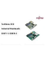 Fujitsu D3071-S Technotes preview