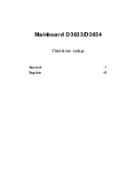 Предварительный просмотр 9 страницы Fujitsu D3633 Instruction Manual