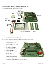 Предварительный просмотр 4 страницы Fujitsu D3654-B Assembly Instructions Manual