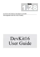 Fujitsu DevKit16 User Manual preview