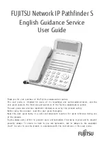 Fujitsu DG-station 100A User Manual предпросмотр