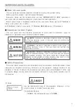 Предварительный просмотр 3 страницы Fujitsu DG-station 100A User Manual