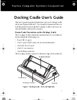 Fujitsu Docking Cradle User Manual preview