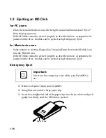 Preview for 19 page of Fujitsu DynaMO 1300FE User Manual