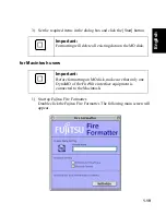 Preview for 22 page of Fujitsu DynaMO 1300FE User Manual