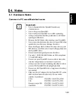 Preview for 24 page of Fujitsu DynaMO 1300FE User Manual