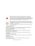 Preview for 22 page of Fujitsu E8420 - LifeBook - Core 2 Duo 2.26 GHz (French) Manual D'Utilisation