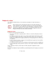 Preview for 40 page of Fujitsu E8420 - LifeBook - Core 2 Duo 2.26 GHz (French) Manual D'Utilisation