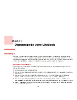 Preview for 106 page of Fujitsu E8420 - LifeBook - Core 2 Duo 2.26 GHz (French) Manual D'Utilisation