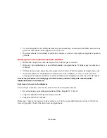 Preview for 138 page of Fujitsu E8420 - LifeBook - Core 2 Duo 2.26 GHz (French) Manual D'Utilisation