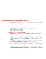 Preview for 179 page of Fujitsu E8420 - LifeBook - Core 2 Duo 2.26 GHz (French) Manual D'Utilisation