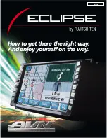 Fujitsu eclipse AVN2454 Manual preview