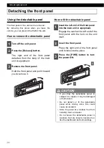 Preview for 24 page of Fujitsu Eclipse CD 1000 Owner'S Manual