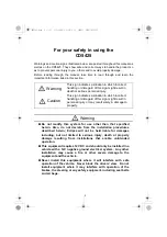 Preview for 2 page of Fujitsu ECLIPSE CD5425 Owner'S Manual